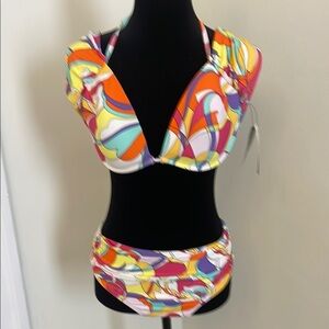 Colorful Women's Swimwear Set